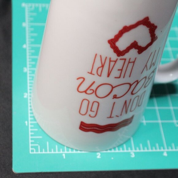 Don't Go Bacon My Heart Coffee Tea Tall Novelty Mug - Picture 10 of 11